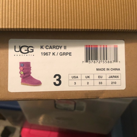 NEW Girls Ugg Boots "Carey II" style - Picture 3 of 3
